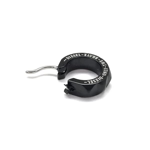 DIESEL ディーゼル ピアス 片耳用 シングル DX1273001 メンズ レディース アクセサリー ジュエリー ブラック ユニセックス [並行輸入品]