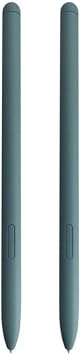 2 Pack Galaxy Tab S6 Lite/S7/S8/S9 S Pen Replacement for Samsung Galaxy Tab S9/S8/S7/S6 Lite Stylus Pen +5 Tips/Nibs Without Bluetooth Green