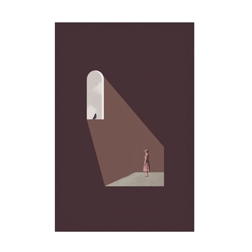 Trademark Fine Art Canvas Wall Art - Maarten Leon 'Enlighten Me' Wall Art for Living Room, Bedroom, or Office Décor