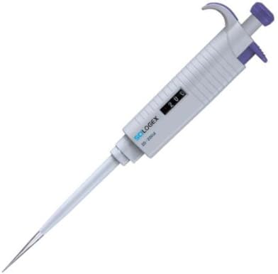 Scilogex MicroPette Plus Autoclavable Single Channel Variable Pipette - Calibrated for Precision, Uses Universal Pipette Tips, Adjustable, Ergonomic, and Easy-to-Read | 100-1000 microliter Volume