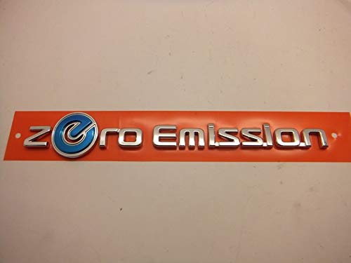 Amazon.com: Nissan Leaf (ZE1) Back Emblem ZEro Emission : Automotive