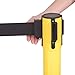 US Weight Crowd Control barriers- Sentry Stanchion with Retractable Belt Barrier– Easy Connect Assembly (2-Pack) Crowd Control Stanchions - Black