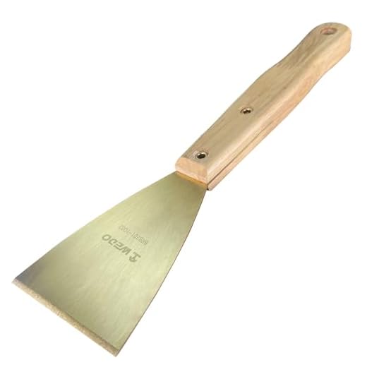 WEDO Brass Putty Knife 3-Inch