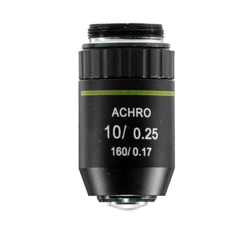 Microscópio Biológico Binocular de Ótica Finita Acromático LED, Aumento 1000x, Global Optics, NO216B