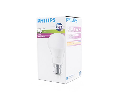 Philips Corepro LED 11 W (75 W) A60, B22 Bayonet Cap, Bulb, Warm White, Non Dimmable, Frosted - Image 3