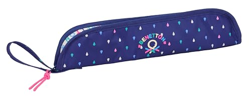 BENETTON DROP - Portaflautas, Portatodo, Calidad y Máxima Resistencia, Flauta, Instrumento Musical, 37x2x8 cm