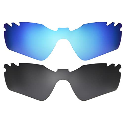 Verres Oakley Radar Path ventilés polarisés noir éliminant les reflets gênants en plein soleil