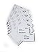 Produktbild DURABLE Einsteckschild INFO SIGN, für 4801/4861, 149 x 105,5 mm, weiß (20 Stück), Sie erhalten 1 Packung á 20 Stück