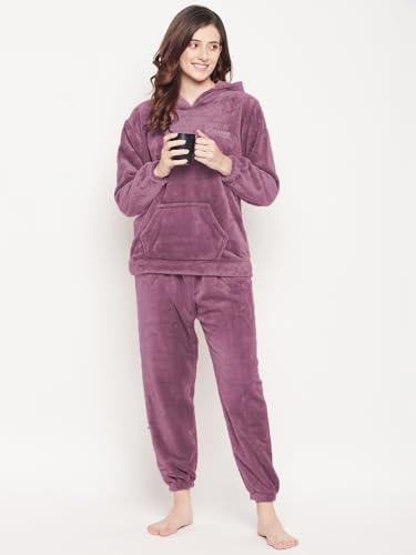 Image of CAMEY Women's Wool Camouflage Top And Pyjama Set