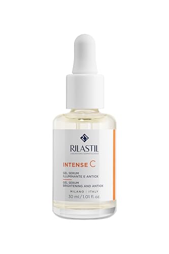 Rilastil Intense C Gel Serum con Vitamina C e Acido Ialuronico, Incarnato Radioso, Illuminante e...