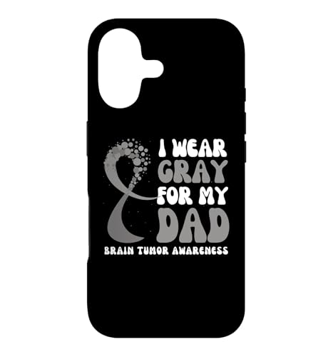 I Wear Grey For My Dad Brain Tumor Awareness ���{���t�@�C�^�[ �X�}�z�P�[�X iPhone 17 �p