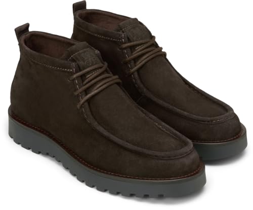 Marc OߴPolo Herren Stiefel zum Schnüren aus Veloursleder