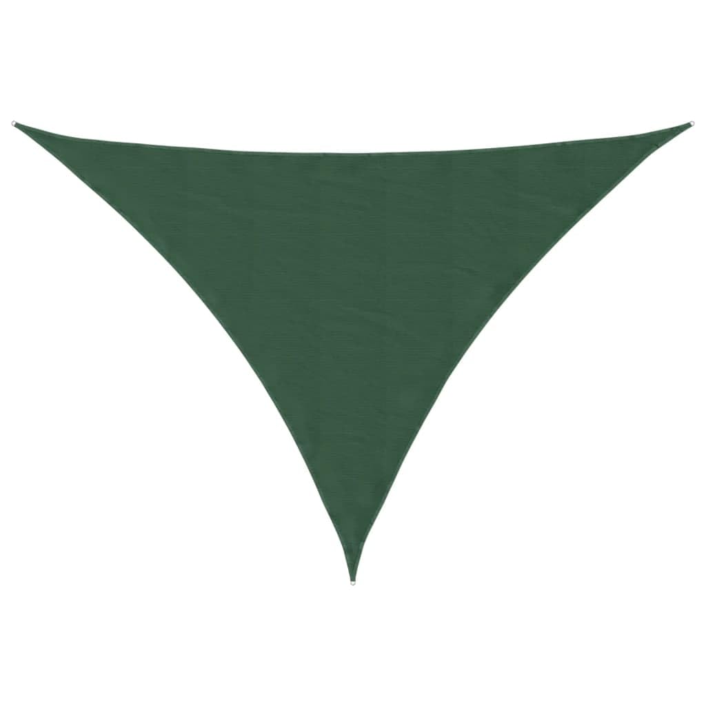 Voile d'ombrage en acier inoxydable et tissu Oxford haut de gamme 5x6x6 m