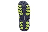 KangaROOS Sandały dziecięce K-LOGAN WMS szerokość S dla wąskich stóp, Niebieski Dark Navy Lime 4054, 31 EU