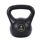 JLDN Fitness Kettlebell Portable, Neoprene Kettlebells Non-Slip Weightlifting Kettle Bell Bodybuildi