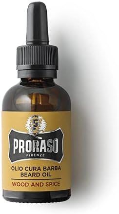 Proraso Beard Oil / Sakal Bakım Yağı Wood-Spice, 30 Ml | Yumuşatıcı ve besleyici, kuruluğu önler, Macadamia ve avokado yağı, sedir ve narenciye aroması, İtalya'da üretilmiştir