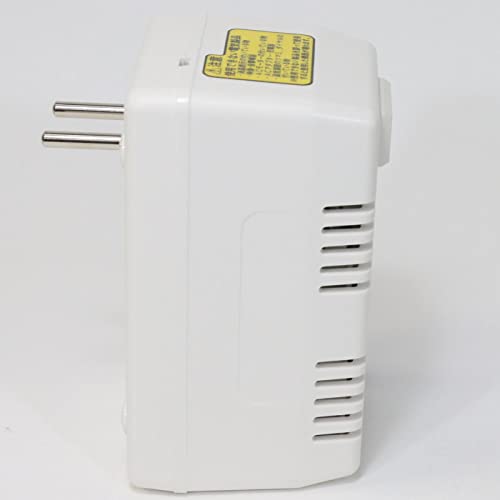 日章工業 変圧器 海外 旅行用 熱器具専用 AC110V~AC130V(50/60Hz)→AC100V 2000W DS-202U ホワイト系