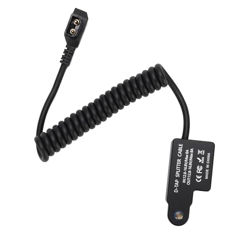 Splitter D Tap XUMIUZIY para baterías de montura V en rodajes de cine y grabaciones en exteriores