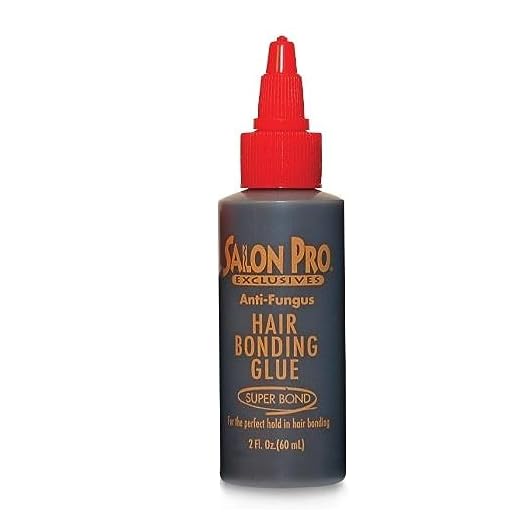 Salon Pro Exclusiva Anti-hongos Vinculación De Pelo Pegamento Negro (Súper Bond) Para Perfect Sujección En Cabello Uniones 60ml