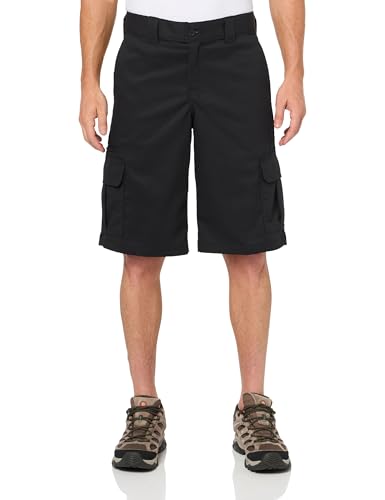 Dickies Flex Relaxed Fit Cargo Shorts 13 Black 38