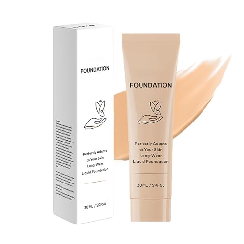 Image of Colour Changing Foundation SPF 50, Foundation For Mature Skin, Intelligent Color Correcting Foundation, Medium Coverage, Buildable Formula, Lightweight Texture, Long-Lasting Natural