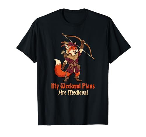 My Weekend Plans Are Medieval Fox Archer ���l�b�T���X�t�F�A�B T�V���c