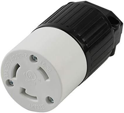 Nema 30A/250V Twist-Lock Spina L6-30P 3pole Filo Blocco Elettrico - Foto 2