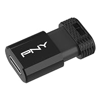 PNY 64GB Elite-X Fit Type-C USB 3.2 Flash-Laufwerk - Erweiterte Leistung bis zu 200MB/s Lesen, praktische tragbare Datenspeicherung, ultrakompaktes Design, Type-C-Anschluss – Ansicht 2