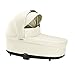 Cybex Balios Cot S Lux Baby Bassinet - Integrated Easy-Carry Handle, Sun Canopy & Spacious, Cozy Interior, Compatible with Cybex Balios S Lux Stroller, Seashell Beige
