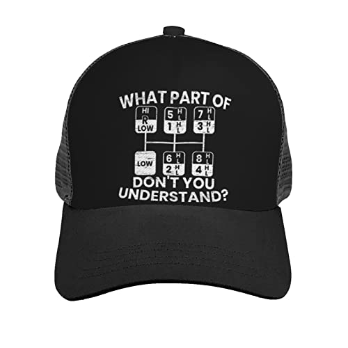 What Part of Don't You Understand Funny Truck Driver Gift