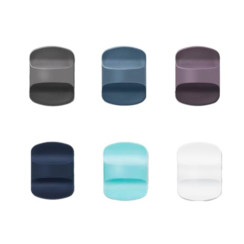 SOEOR Magslider 6 Pack Replacement for YETI Magnetic Lids (Nordic Blue Nordic Purple Charcoal Navy White Seafoam)