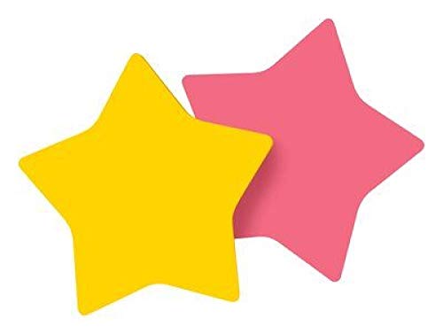 3M Post it Star Shaped Note Pad 2-Pack Assorted Color
