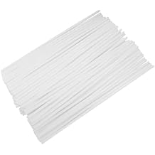 Hitefu 72 Packs Universal Bike Spoke Covers, Bike Spoke Skins for Bicycle & Motorcycle Wheel Wraps, Decoration Protector Pipe for 8"-21" Rims White