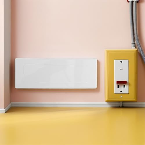 Boîtes de dérivation cache-câble en plastique lot de 8 plaques