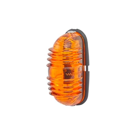 HELLA 2BA 001 227-211 Blinkleuchte - Anbau - Lichtscheibenfarbe: gelb - links/rechts/vorne und hinten