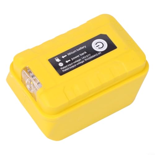 For DCB203 For DCB200 Battery Adapter with USB Output for Dewalt 18V Lithium Battery, Features Smart Charging and Safety Protection (A) - Image 4