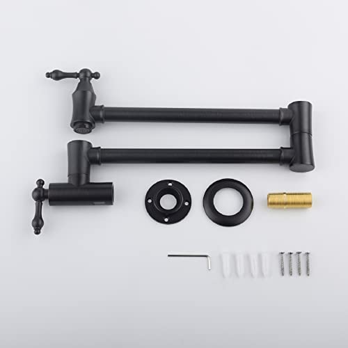 Grifo plegable de cocina con doble junta y brazo de gran alcance 2