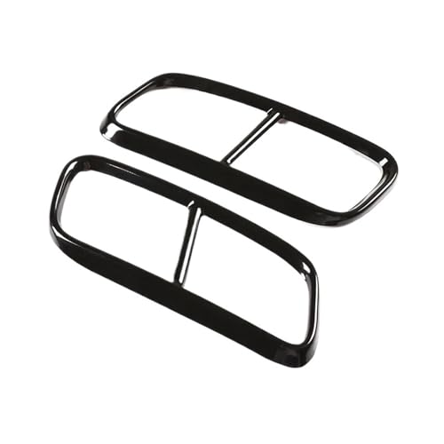Capuchons de tuyau d'échappement Audi Q7 2016-2019 anti-corrosion noirs