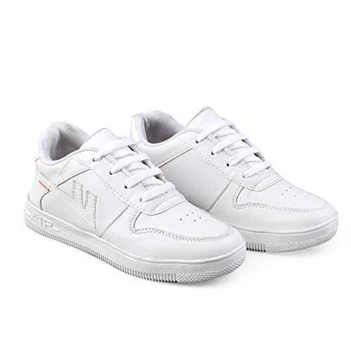 Image of AROO Shoes Kids Synthetic Lace-Up Sneaker