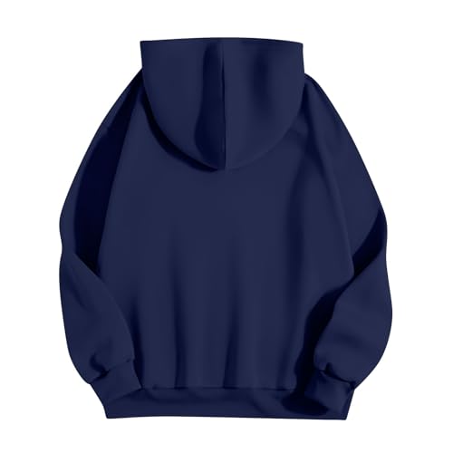 Halloween Hoodies for Women 2025 Fall Fashion Long Sleeve Cute Ghost Graphic Lightweight Hoodie with Pockets