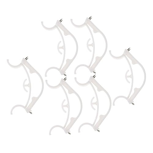 Zerodeko 6 Pezzi Gancio forte per palloncini arco di palloncini di natale gancio angolare da soffitto accessori per palloncini decorazione festa gancio decorativo da parete gancio da bagno