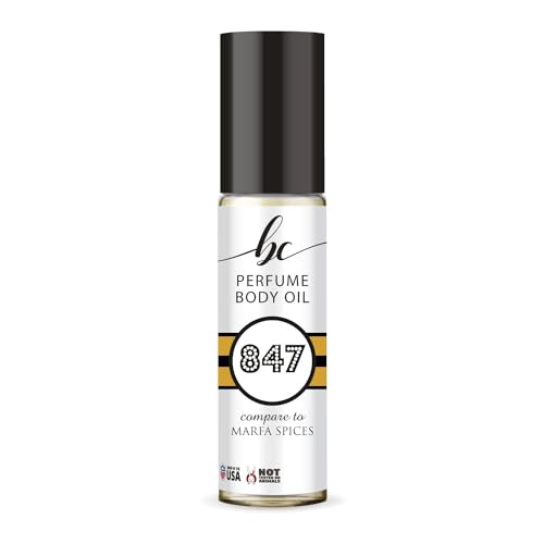 BIOCURA BC Perfume 847 Inspired by Marfa Spices For Women & Men Fragrance Body Oil Roll-On 0.3 Fl Oz/10ml