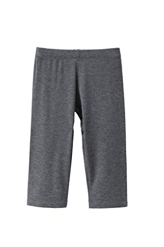 IRELIA 3 Pack Modal Girls Leggings Capri Solid Pant for School/Holiday4