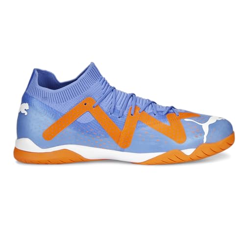 PUMA Mens Future Match Indoor Soccer Cleats - Blue, Orange