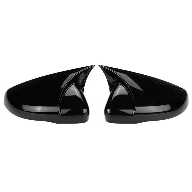 Coques rétroviseur pour Golf 6 MK6 GTI GTD 2009-2013 en noir brillant
