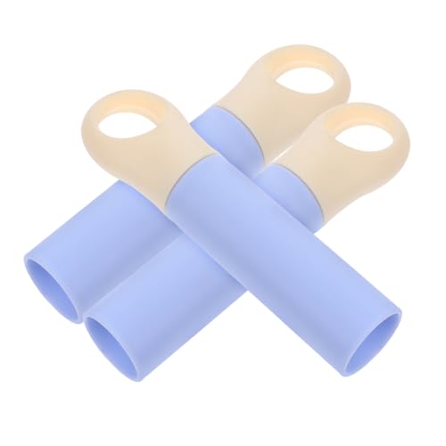 MAGICLULU 3pièces Embout De Manche De Balai Plastique Remplacement Pour Manche De Balai Accessoires Poignée Cache-extrémité Pinces Pour Et Serpillière