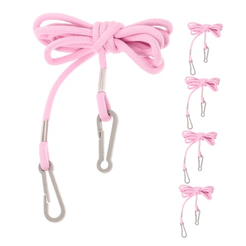 5Pcs Winter Glove Clips for Durable Mittens with Neck Strap Elastic Glove Clips for Boys and Lightweight Design for Easy Use and Storage