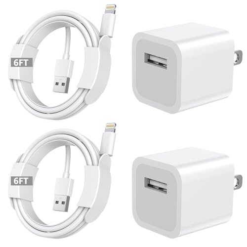 iPhone Charger,[MFi Certified] Apple Charger 2Pack i Phone