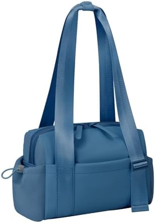 Mini Gym Bag for Women Girls Small Gym Tote Bag with Wet Compartment Waterproof Travel Duffle Bag Cute Workout Sport Bag