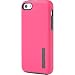 Incipio DualPro Case for iPhone 5C - Retail Packaging - Pink/Gray